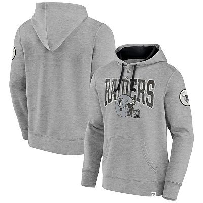 New Era NFL LAS VEGAS RAIDERS Sweat à capuche avec logo déchiré, Blkdgr, M