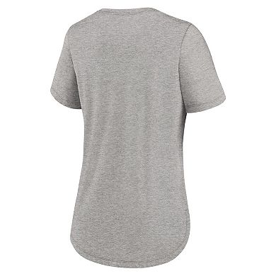 Women's Nike Heather Gray Kentucky Wildcats Local Campus Location Mantra Tri-Blend T-Shirt