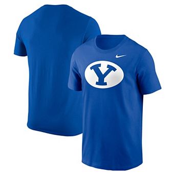 Men's Nike Royal BYU Cougars Logo T-Shirt
