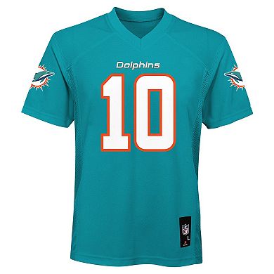 Preschool Tyreek Hill Aqua Miami Dolphins Replica Player Jersey