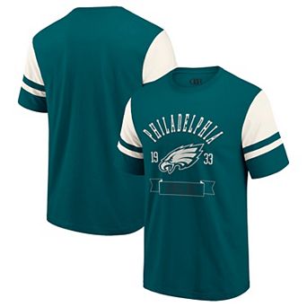 Men's Darius Rucker Collection by Fanatics Midnight Green Philadelphia Eagles Football T-Shirt