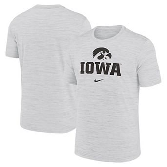 Men's Nike White Iowa Hawkeyes Primetime Velocity T-Shirt