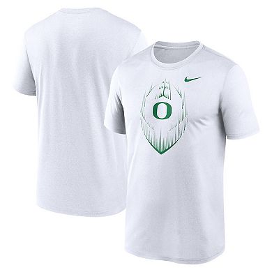 Men's Nike White Oregon Ducks Primetime Legend Icon Performance T-Shirt