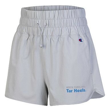 Women's Champion Silver North Carolina Tar Heels Tailgate Her Woven Shorts