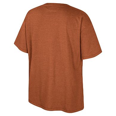 Women's Colosseum x Wrangler Texas Orange Texas Longhorns Lasso Oversized T-Shirt