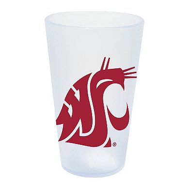 WinCraft Washington State Cougars 16oz. Icicle Silicone Pint Glass