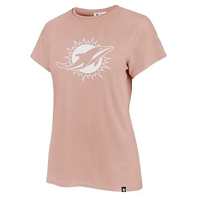 Women's '47 Light Pink Miami Dolphins Premier Frankie T-Shirt