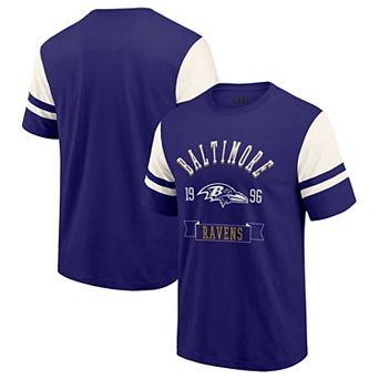Men's Darius Rucker Collection by Fanatics Purple Baltimore Ravens Football T-Shirt
