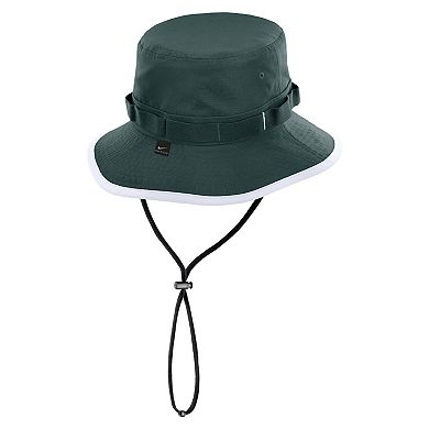 Men's Nike Green Michigan State Spartans 2024/25 On-Field Apex Performance Boonie Bucket Hat