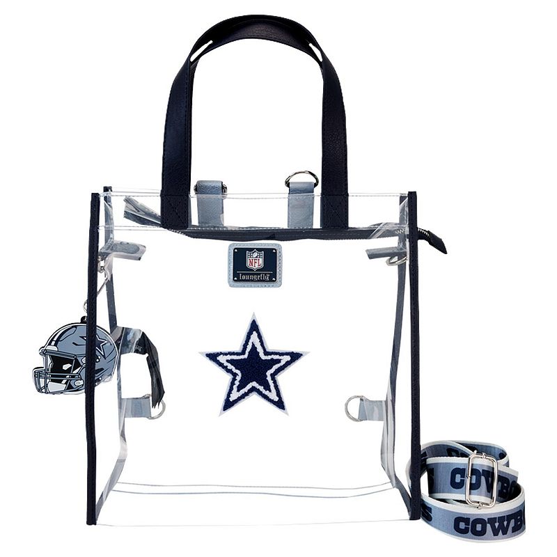 Loungefly Dallas Cowboys Clear Convertible Backpack & Tote Bag, Team