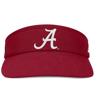 Men's Nike Crimson Alabama Crimson Tide Sideline Coaches Adjustable Visor