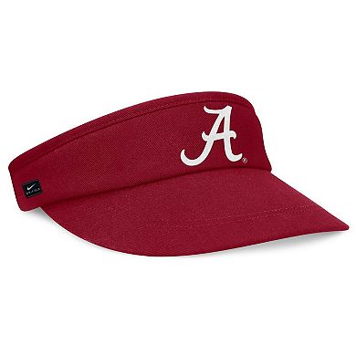 Men's Nike Crimson Alabama Crimson Tide Sideline Coaches Adjustable Visor