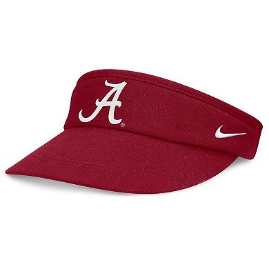 Men's Nike Crimson Alabama Crimson Tide Sideline Coaches Adjustable Visor
