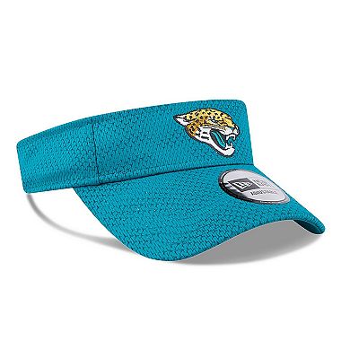Men's New Era Teal Jacksonville Jaguars 2024 Sideline Visor