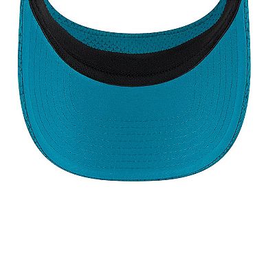 Men's New Era Teal Jacksonville Jaguars 2024 Sideline Visor
