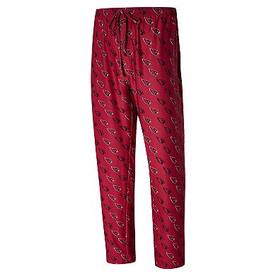 Men's Concepts Sport Cardinal Arizona Cardinals Record All Over Knit Pants