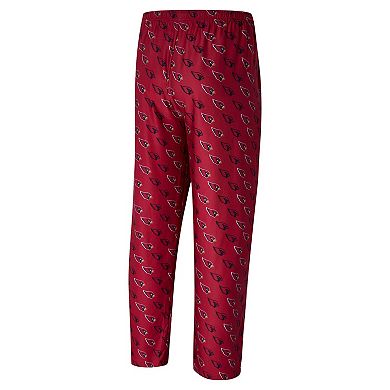 Men's Concepts Sport Cardinal Arizona Cardinals Record All Over Knit Pants