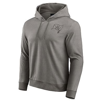 Men's Darius Rucker Collection by Fanatics Pewter Tampa Bay Buccaneers Tonal Knit Pullover Hoodie