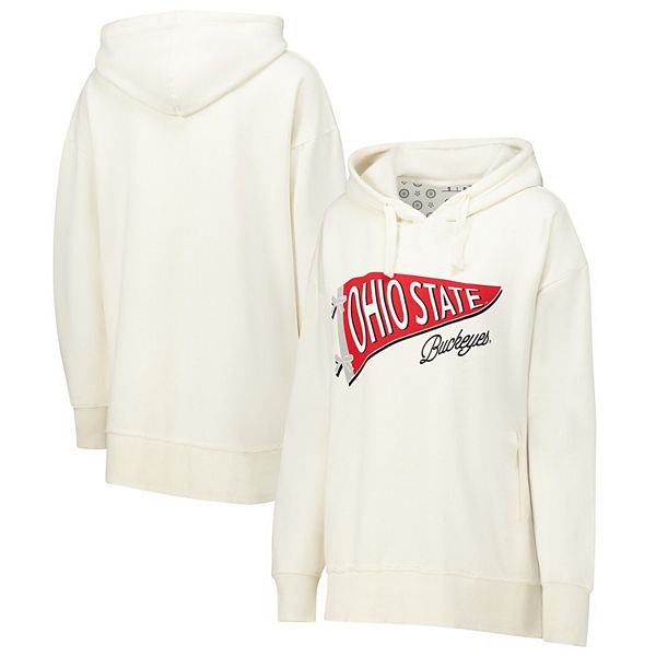 Kadi Women's Oversized Zipper Pocket Hoodie Ohio State