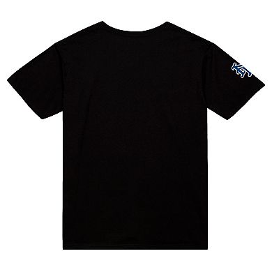 Men's Mitchell & Ness Mike Piazza Black New York Mets Cooperstown Collection Player T-Shirt