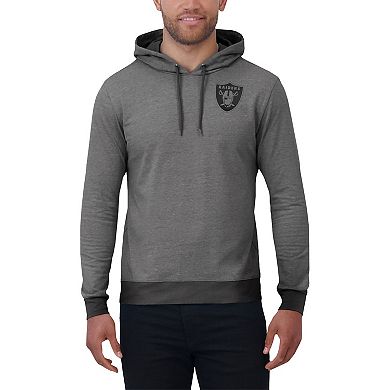 Men's Darius Rucker Collection by Fanatics Black Las Vegas Raiders Tonal Knit Pullover Hoodie