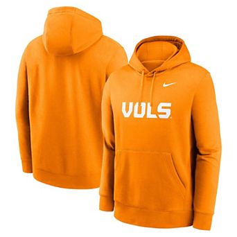 Men's Nike Tennessee Orange Tennessee Volunteers Primetime Alternate Logo Club Fleece Pullover Hoodie