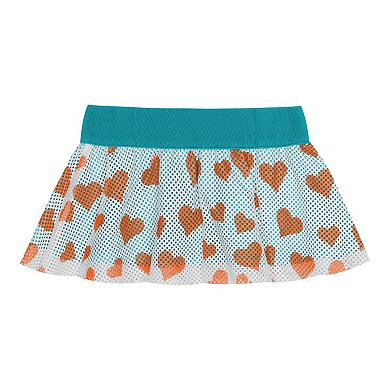 Newborn & Infant Miami Dolphins Love My Team Bodysuit & Skirt Set