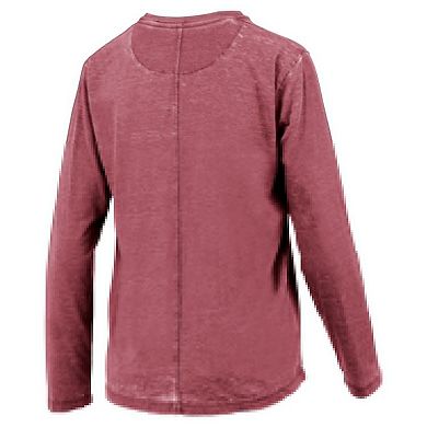 Women's Pressbox Garnet Florida State Seminoles Chandler Olive Leaf Arch Long Sleeve T-Shirt