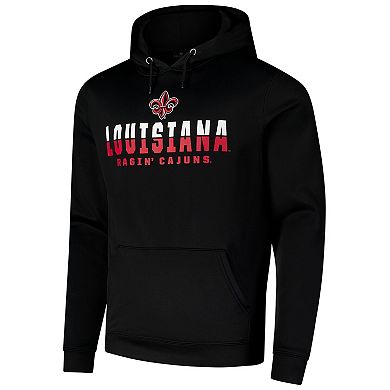 Men's Colosseum Cardinal Louisiana Ragin' Cajuns Lantern Pullover Hoodie