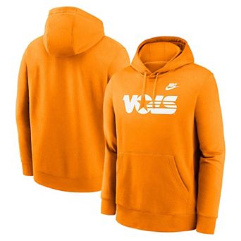 Men's Nike Tennessee Orange Tennessee Volunteers Legacy Logo Club Fleece Pullover Hoodie