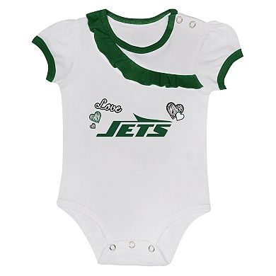 Infant New York Jets Love My Team Bodysuit & Skirt Set