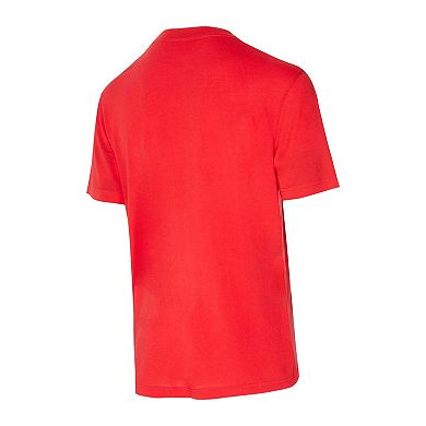 Men's Concepts Sport Scarlet/Black San Francisco 49ers Vector T-Shirt & Flannel Pants Sleep Set