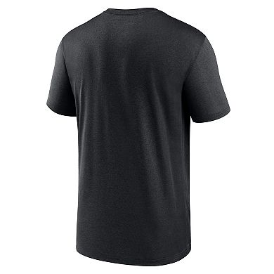 Men's Nike Black Las Vegas Raiders Big & Tall Blitz Legend Icon T-Shirt
