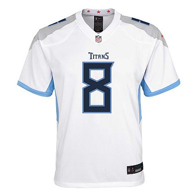 Youth Nike Will Levis White Tennessee Titans Player Game Jersey
