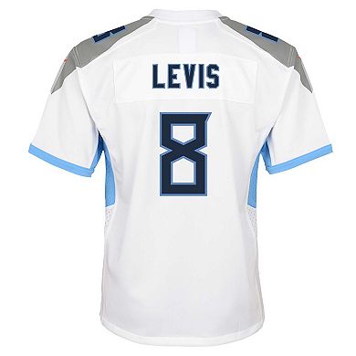 Youth Nike Will Levis White Tennessee Titans Player Game Jersey