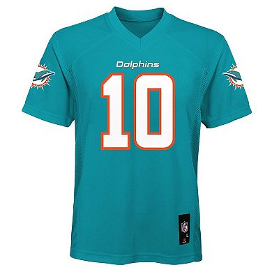 Youth Tyreek Hill Aqua Miami Dolphins Replica Player Jersey