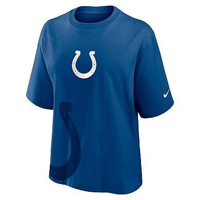 Women's Nike Royal Indianapolis Colts Boxy T-Shirt
