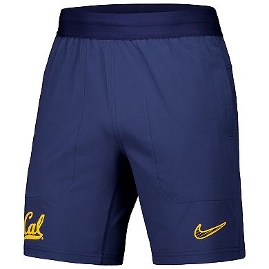 Men's Nike Navy Cal Bears 2024/25 Sideline Performance Woven Shorts