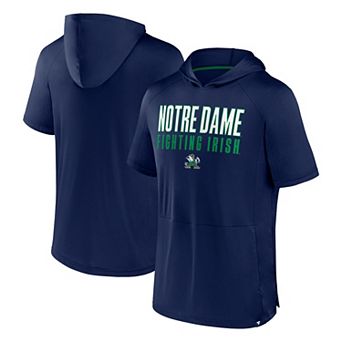 Men's Fanatics Navy Notre Dame Fighting Irish Core Read Hoodie T-Shirt