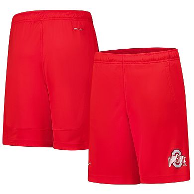 Youth Nike Scarlet Ohio State Buckeyes Fly Performance Shorts