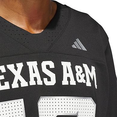 Men's adidas Black Texas A&M Aggies Alternate Premier Strategy Jersey