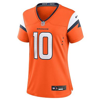 Women's Nike Bo Nix Orange Denver Broncos Game Jersey