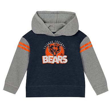 Toddler Chicago Bears Club House Long Sleeve Hoodie Top and Leggings Two-Piece Set