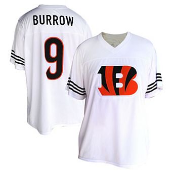Women's Fanatics Joe Burrow White Cincinnati Bengals Plus Size Fashion Jersey