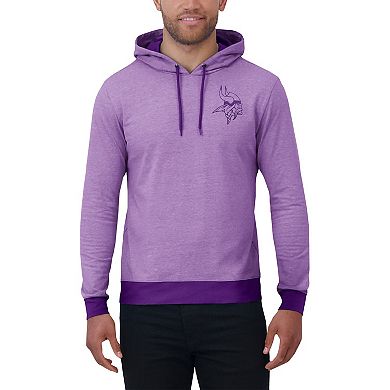 Men's Darius Rucker Collection by Fanatics Purple Minnesota Vikings Tonal Knit Pullover Hoodie