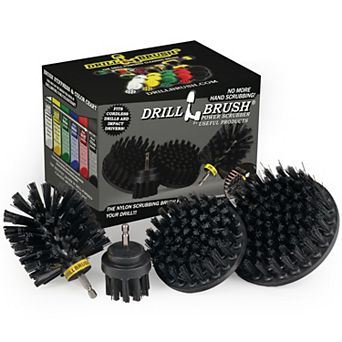 Bbq Grill Cleaning Ultra Stiff Drill Powered Cleaning Brushes Kit Replaces Wire Brush - Rust Removal