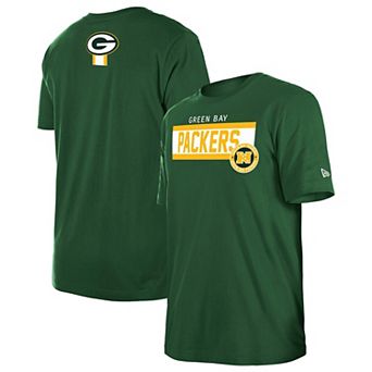 Men's New Era Green Green Bay Packers 3rd Down Domestic T-Shirt
