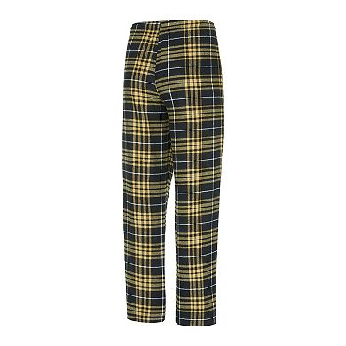 Men's Concepts Sport Black/ New Orleans Saints Vector T-Shirt & Flannel Pants Sleep Set