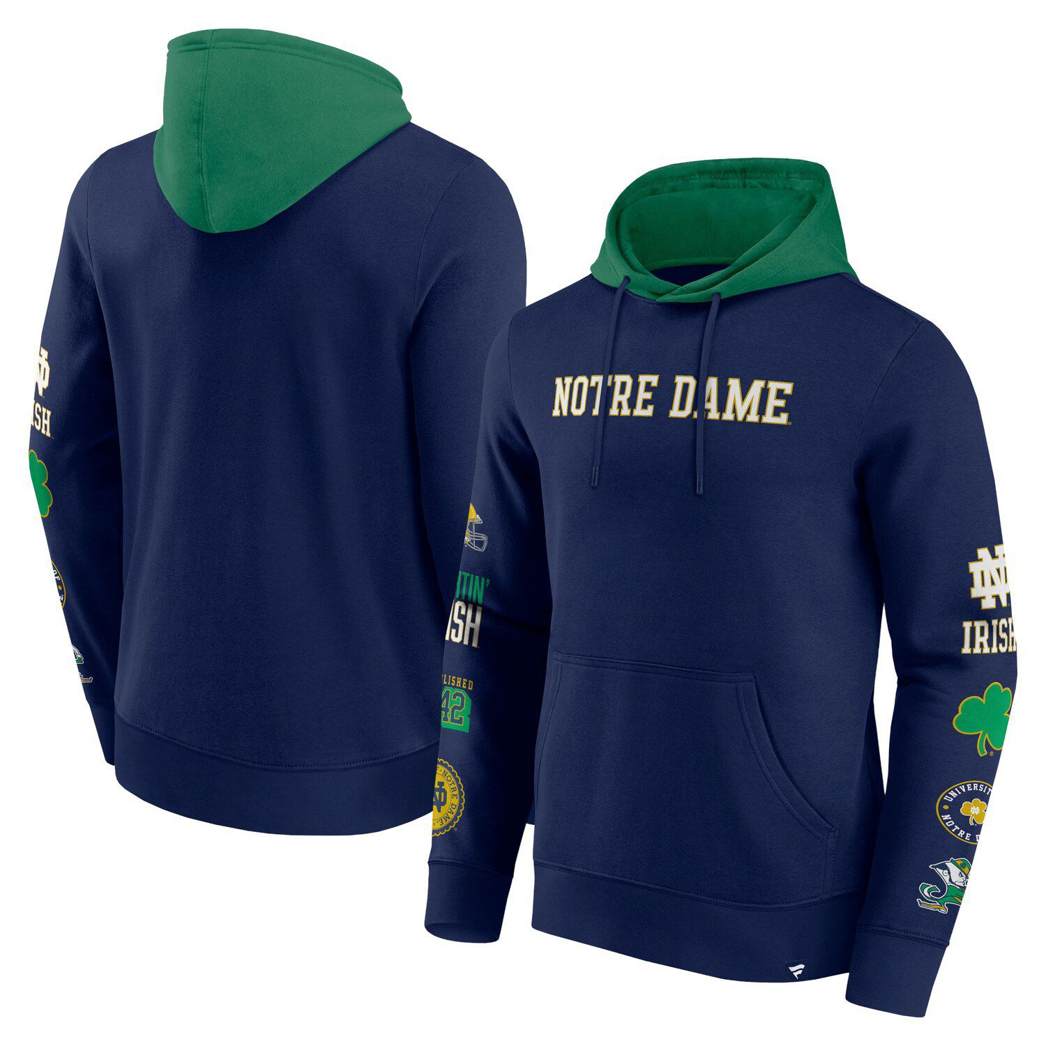 Fanatics NCAA Notre Dame Fighting Ierse State Lock In T-Shirt