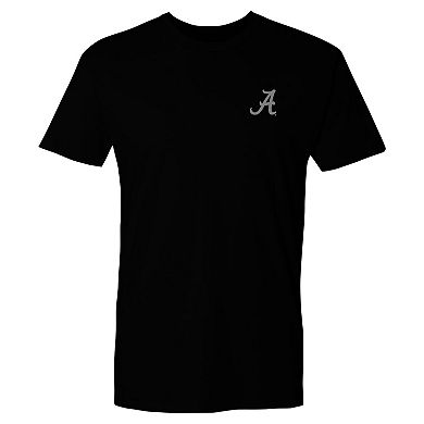 Men's Black Alabama Crimson Tide Camo Flag Panel T-Shirt